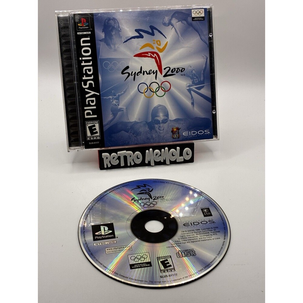 Sydney 2000 (Sony PlayStation 1, 2000) PS1 Black Label Game Complete, tested